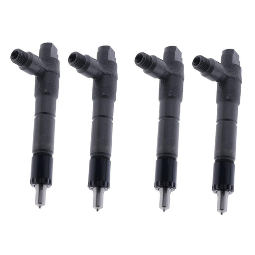 4X Fuel Injector 729672-53110 For Yanmar Engine 4JH4-HTE 4JH4-HTE1 4JH4-TE - KUDUPARTS