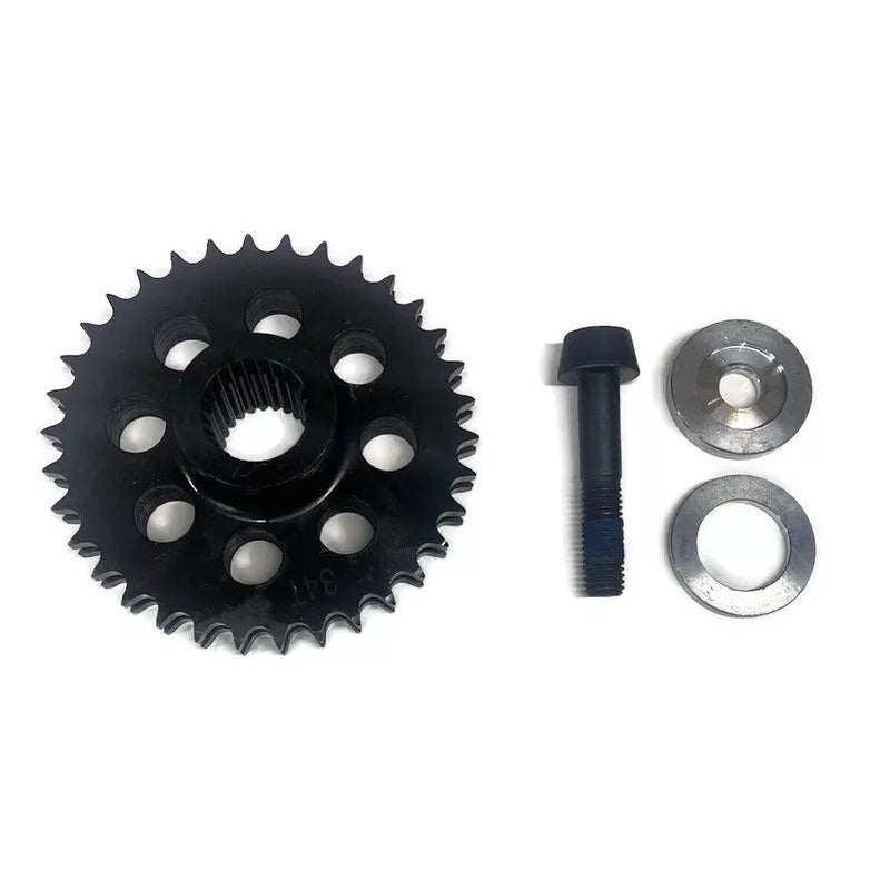 Solid Sprocket Compensator Kit 1120-0390 for Harley-Davidson Switchback Softail FatBoy Dyna Rocker Blackline - KUDUPARTS