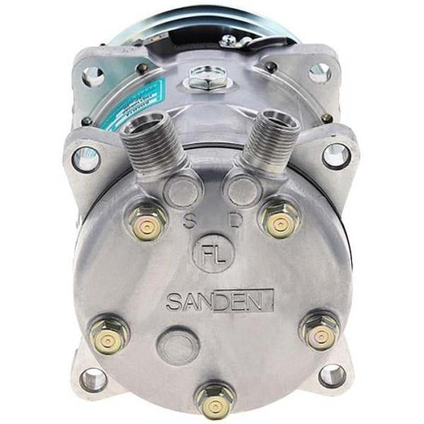 12V 152mm SD5H14 A/C Compressor 6681 4528 for Sanden - KUDUPARTS