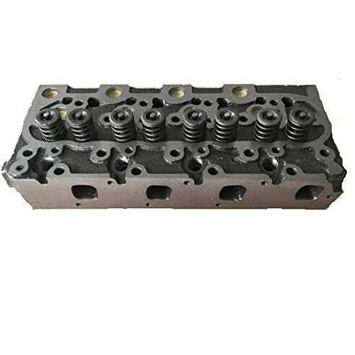 New V2203 Complete Cylinder Head With Valves For Kubota KX121-2 KX161-2 KX161 L4200 KX121 R520 L4310 L4300 L4610 R510B R510 Engine - KUDUPARTS