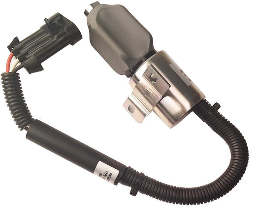 Engine Shut Down Solenoid SA-4805-12 1753ES-12E6UC4B1S1CC43 for Kubota 12V - KUDUPARTS