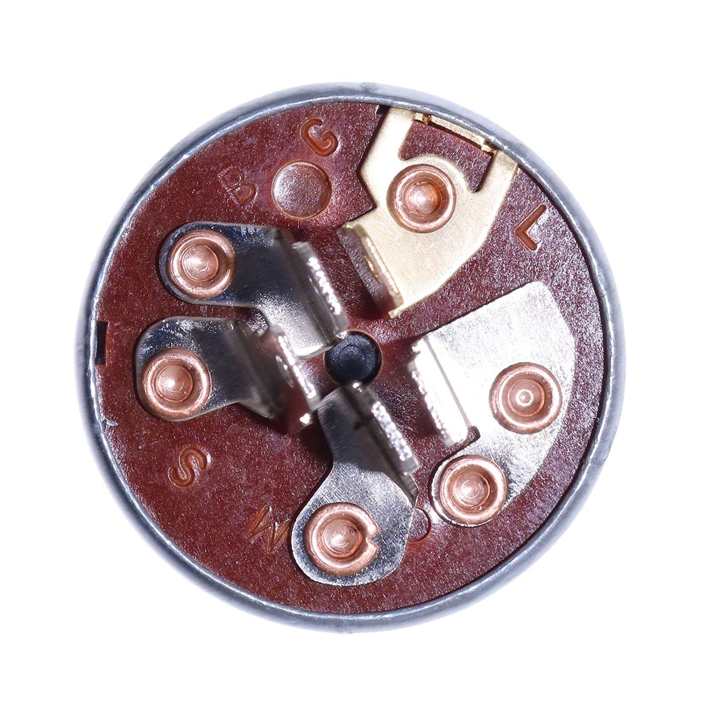 Ignition Switch & Keys AM119111 Fit for John Deere STX38 STX46 Scotts Sabre S 1642 1742 2046 1438 16/46 - KUDUPARTS