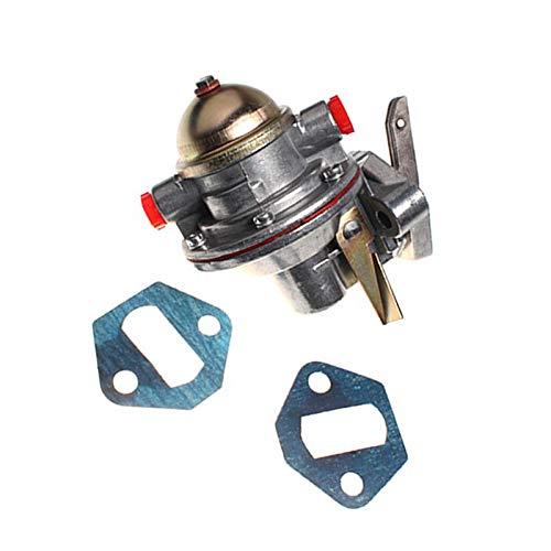 RE27667 Fuel Lift Pump for John Deere 350 350B 450 450B Crawler Tractor - KUDUPARTS