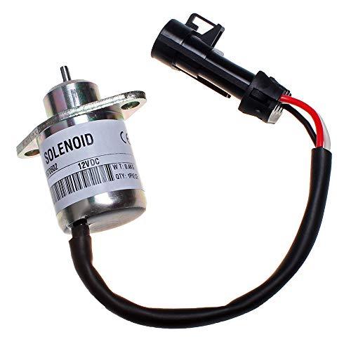 Shutoff Solenoid Valve 6670602 for Bobcat 463 553 S70 S100 12V - KUDUPARTS