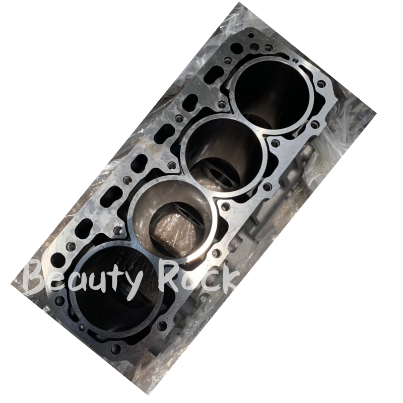 4TNV98 4TNV98T Engine Cylinder Block Assembly 729907-01560 For Hitachi ZX60USB-3F ZX65USB-3F Doosan SOLAR 75-V - KUDUPARTS