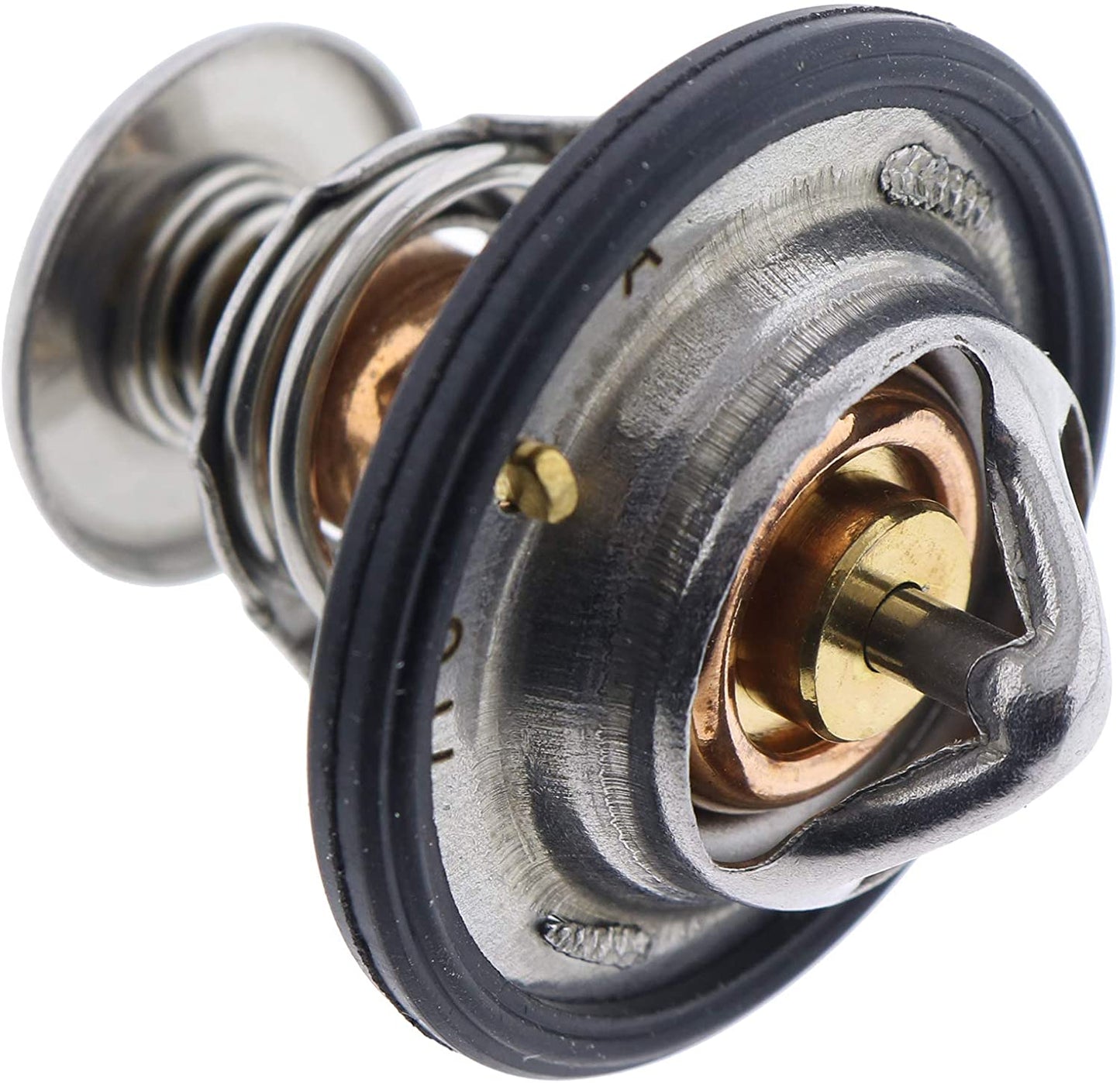 Thermostat YM129155-49801 Fit for Komatsu PC27R-8 PC27MR-2 PC55MR-3 PC45R-8 PC50MR-2 PC45MR-3 PC35R-8 PC35MR-2 PC30MR-2 PC35MR-3 PC30MR-3 3D88E 4D88E Engine - KUDUPARTS