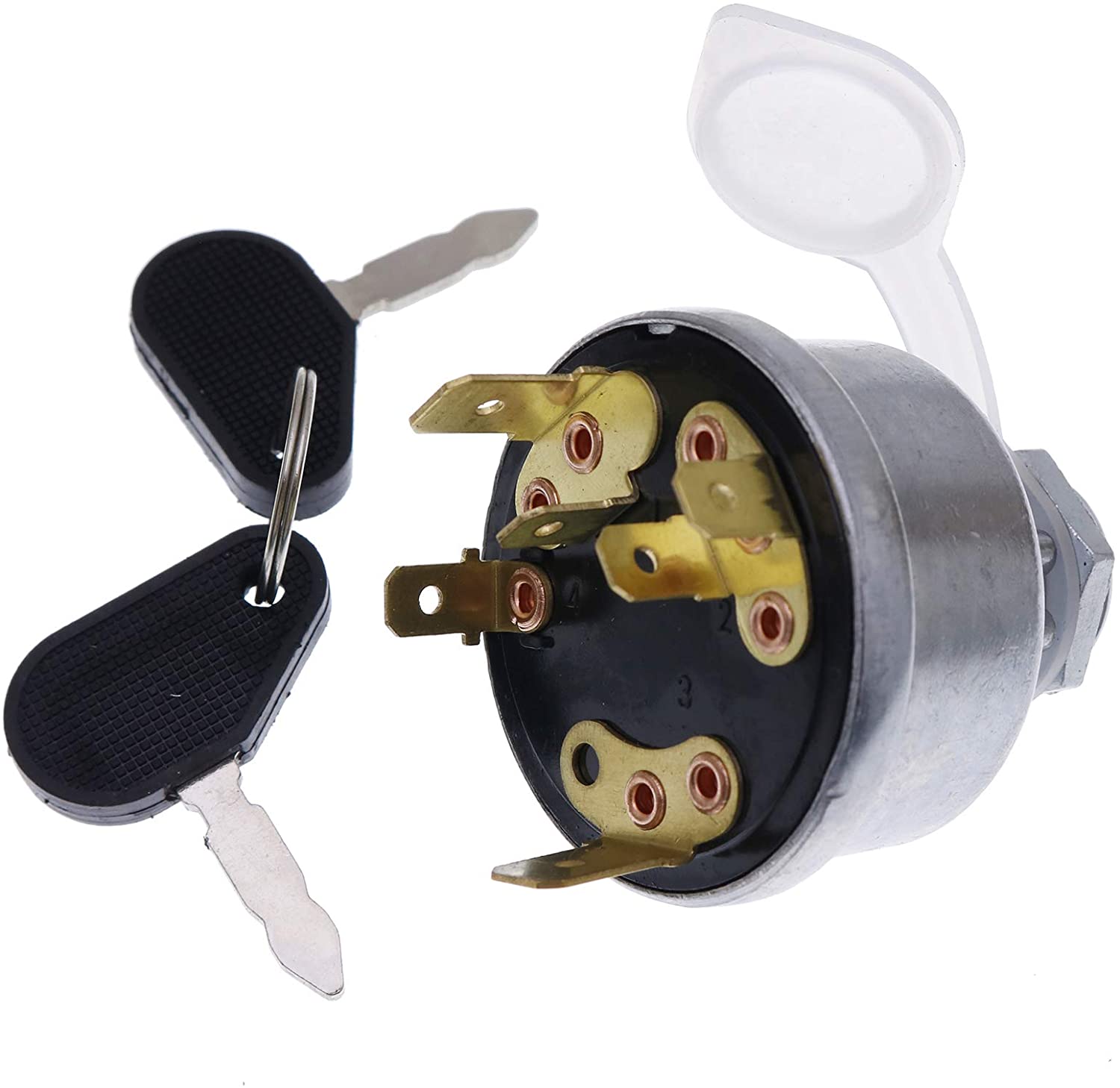 Interruptor De Encendido Lucas 128SA Para Tractor Massey Ferguson 30, 275 Y JCB, Número 35670, Compatible Con 54033922