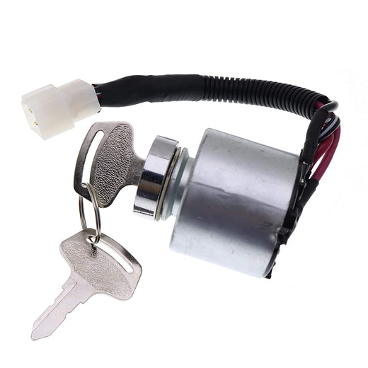 Ignition Switch 66101-55200 66101-55202 for Kubota BX1800D BX2230D G1700 G18 G1800 G18HD G1900 G2000 G2160 G21HD GT1050 GT850 TG1860AU TG1860G G1700 G1800 G1900 - KUDUPARTS