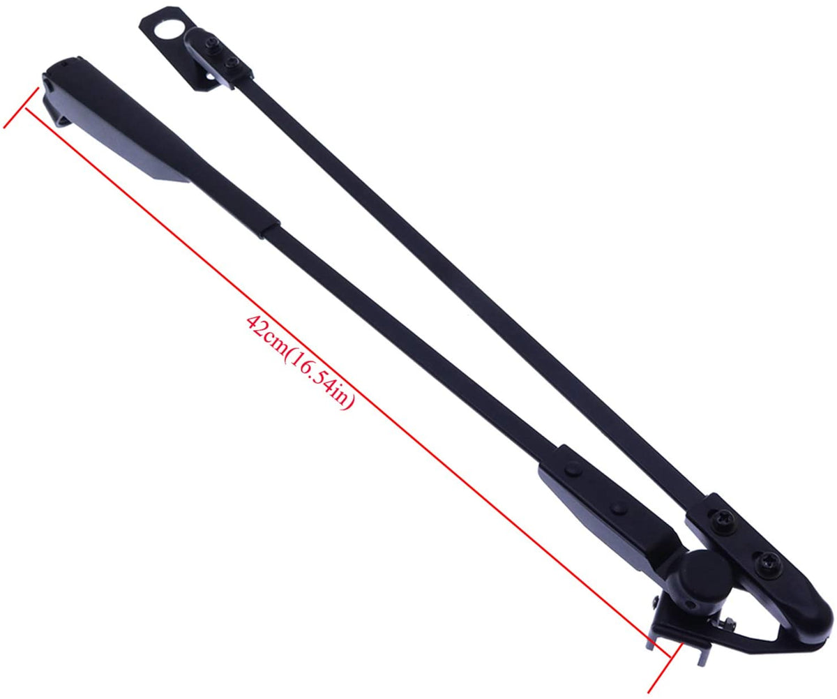 Wiper Arm 6664095 for Bobcat Skid Steer Loader 540 640 645 653 740 743 751 753 763 773 843 853 863 864 873 883 963 - KUDUPARTS