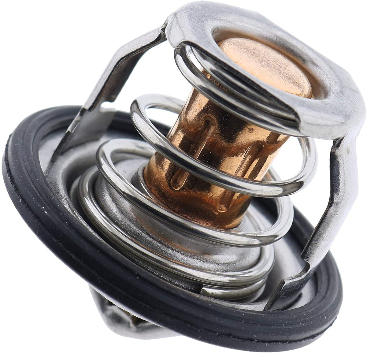 Thermostat 19434-73014 19434-73013 16221-73270 Fit for Kubota D902 D905 D1100 D1005 D1402-DI D1102 BX1500D BX2230D KX91-3S U17 U35 U35S L2600DT L35 GR2100 M4900 RTV900G RTV900W - KUDUPARTS