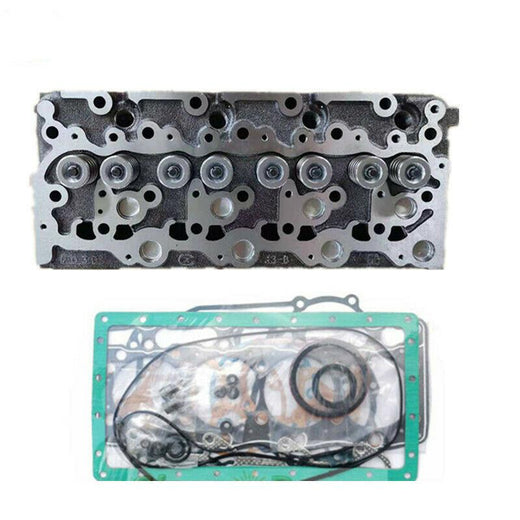New V2203 Complete Cylinder Head With Valves For Case 1838 Gehl 4625 Kioti DK45 For Volve MC60 Scat Trak 1300 - KUDUPARTS