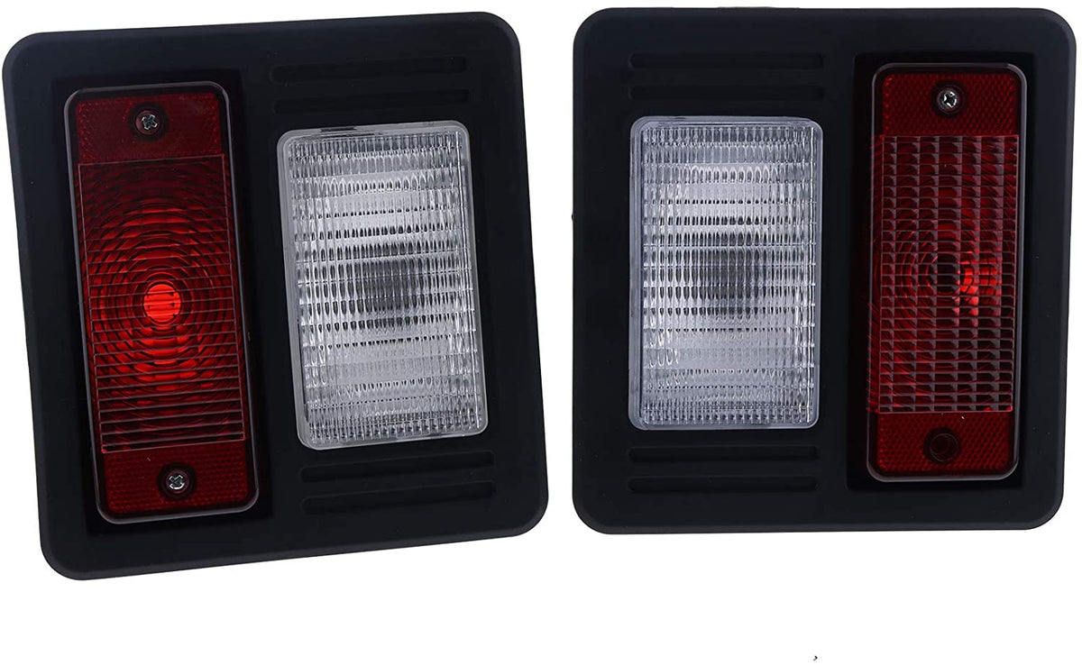 2X Rear Lights Assembly 6670284 for Bobcat Skid Steer 553 751 753 763 773 863 864 873 883 963 A220 A300 A770 S100 S130 S150 S160 S175 S185 S205 S220 S250 S300 S510 S530 S550 S570 S590 S630 - KUDUPARTS