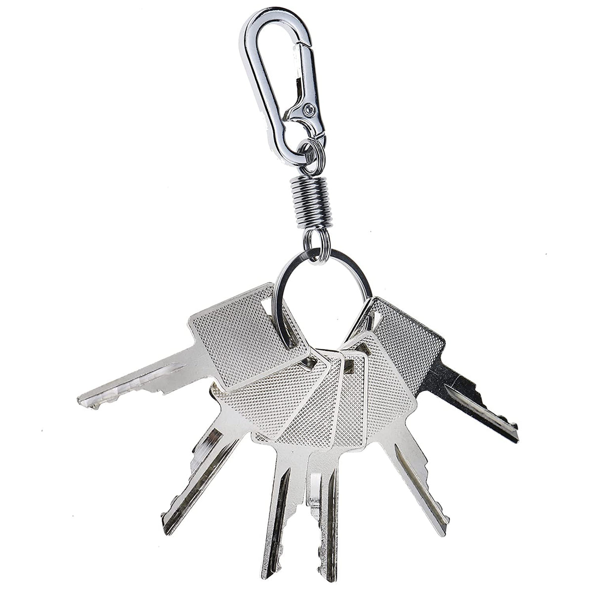 Ignition Keys #D250 A77313 6693241 6709527 with Key Chain for Bobcat 863 873 883 963 751 753 763 773 310 313 440 443 453 463 530 533 540 542 542 553 Skid Steer Loader Mini Excavators - KUDUPARTS