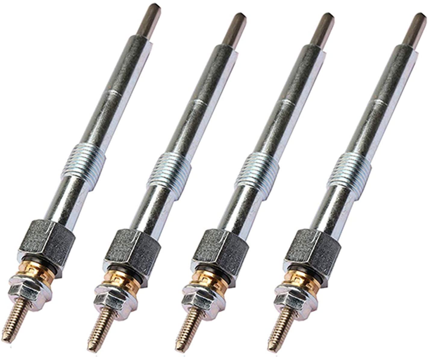 4X Glow Plug 668-4850 for Kubota V2203 V2403 V2003T - KUDUPARTS
