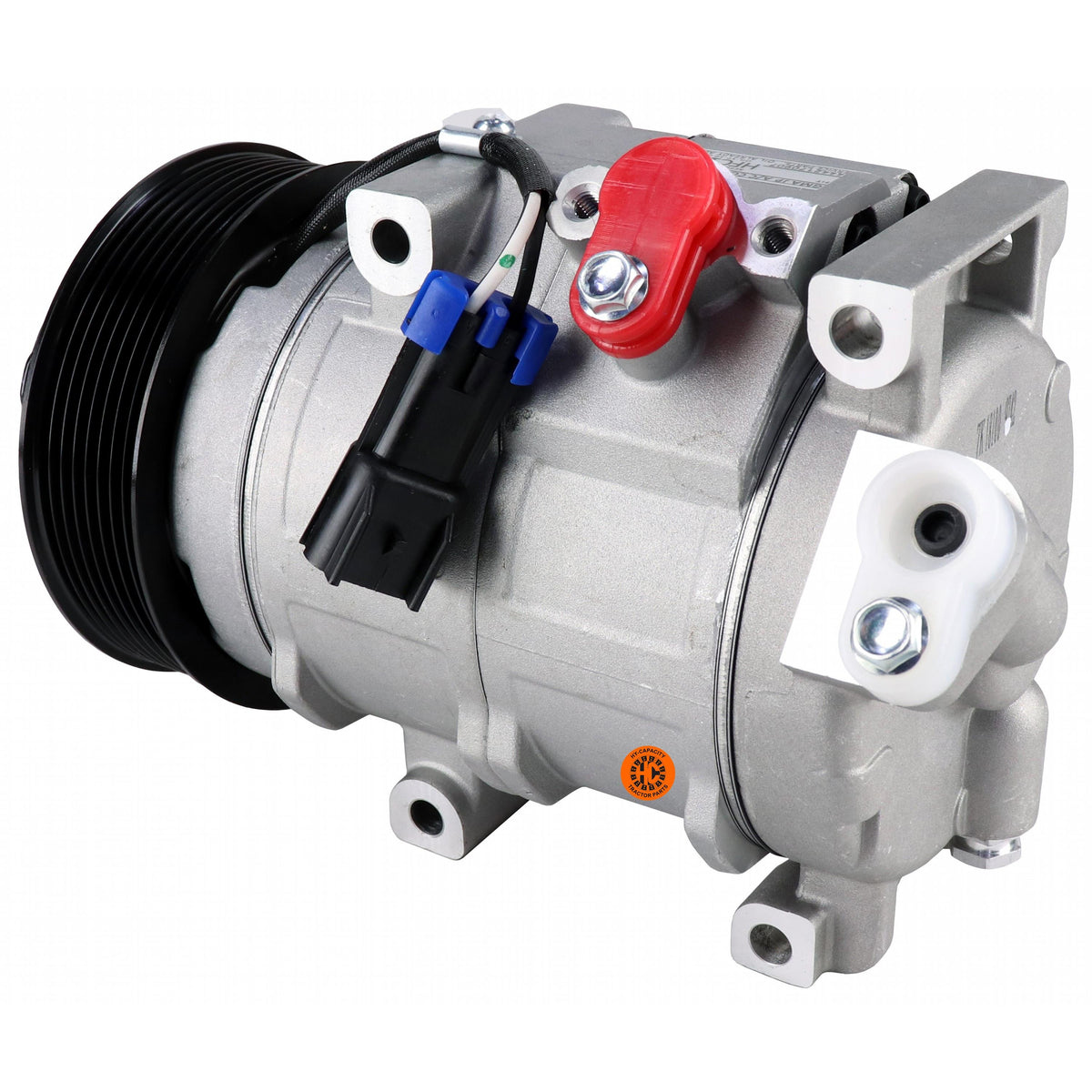 10SRE18C A/C Compressor RE284680 for John Deere Loader 310K 310SK 315SK 325K 325SK 410K 710K 210K 344K - KUDUPARTS