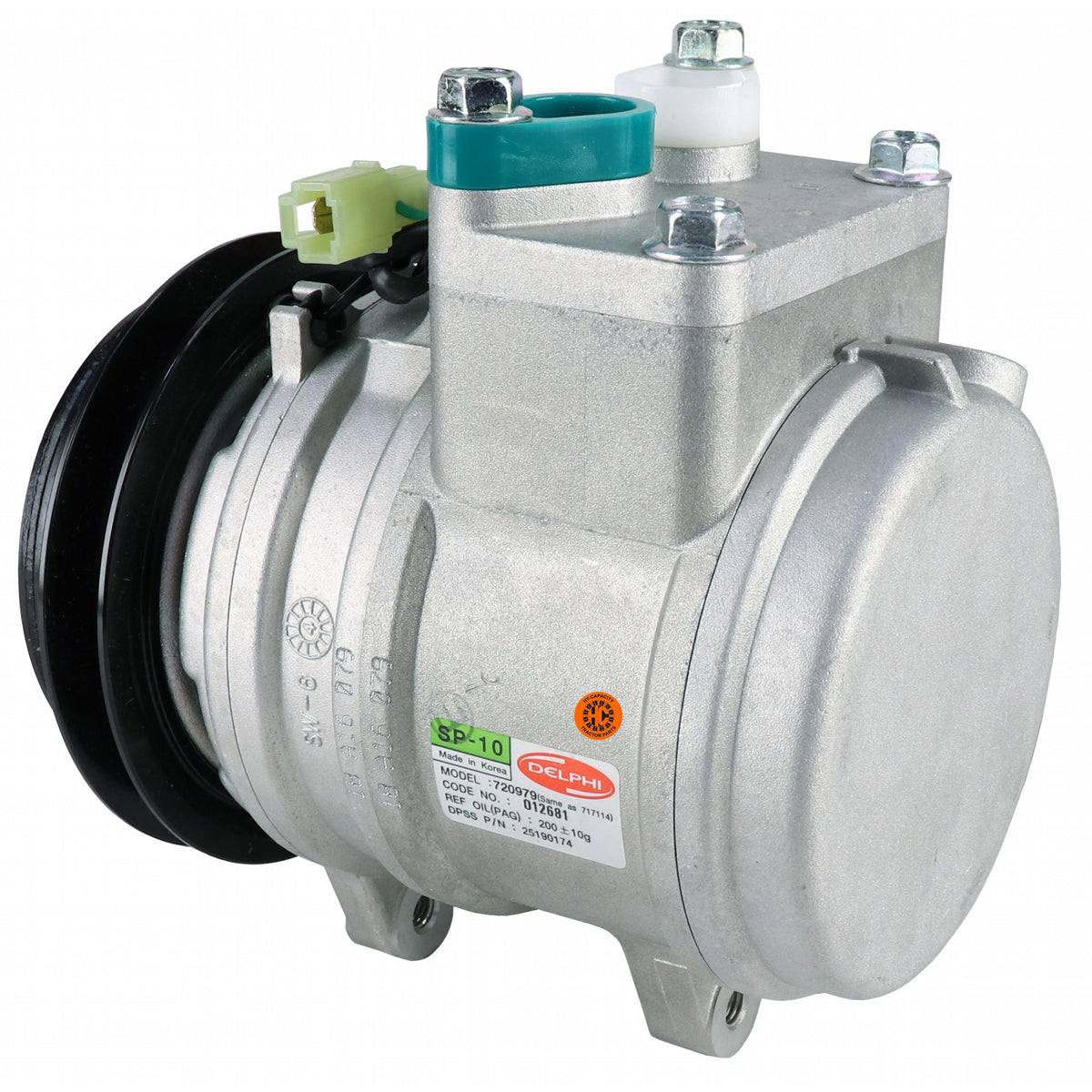 SP10 A/C Compressor 717638 46443509 46469764 for Kioti Kubota Landini Massey Zetor - KUDUPARTS
