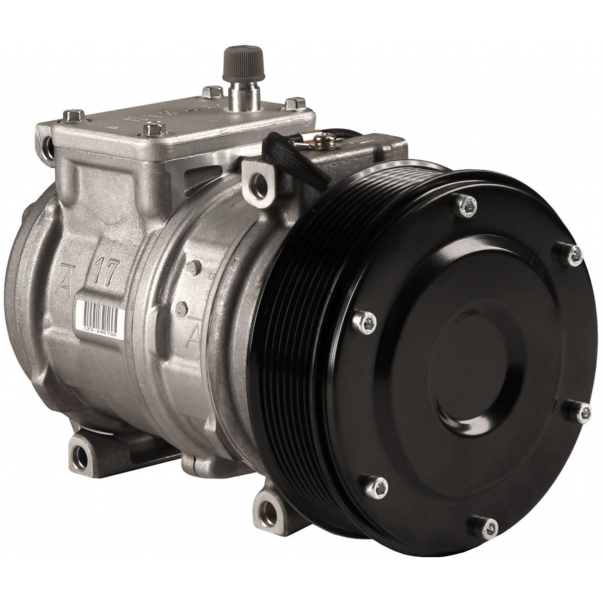 10PA17C A/C Compressor RE46657 TY6765 for John Deere 3400 8570 8770 8870 8970 9500 9600 - KUDUPARTS