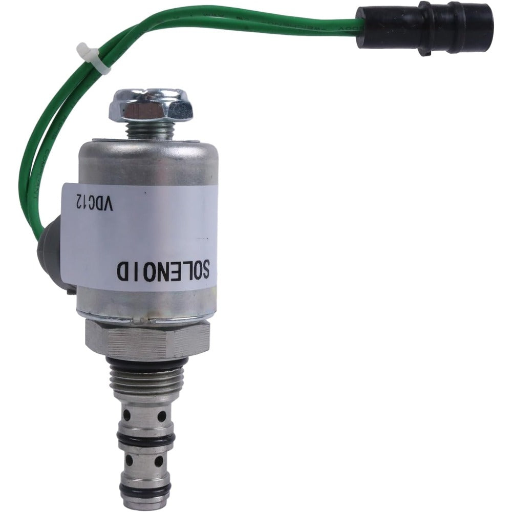 12V Solenoid Valve 3E-6268 for Caterpillar CAT Engine 3114 Loader 446 446B Telehandler RT100 RT80 - KUDUPARTS