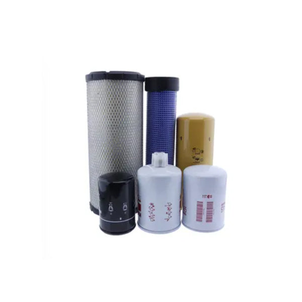 Maintenance Filter Kit for Cummins Engine 4B3.9 CASE Skid Steer Loader 1845C 1840 - KUDUPARTS