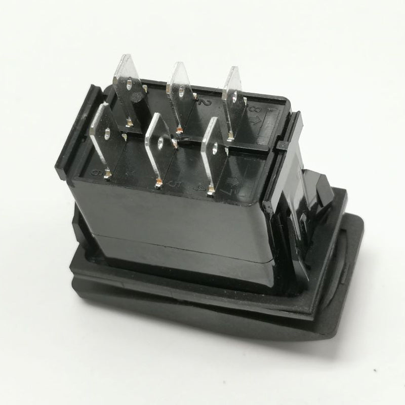 0D4767 Rocker Switch DPDT Spade ON-Off-(ON) for Generac RV Guardian Generator Ship to US - KUDUPARTS