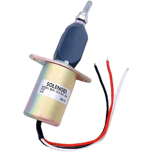 Shut off Stop Solenoid 2003ES-24S7ULB1S2 EHB4822-1 for Deutz BF6M2012 BF4M2012 Engine 24V - KUDUPARTS