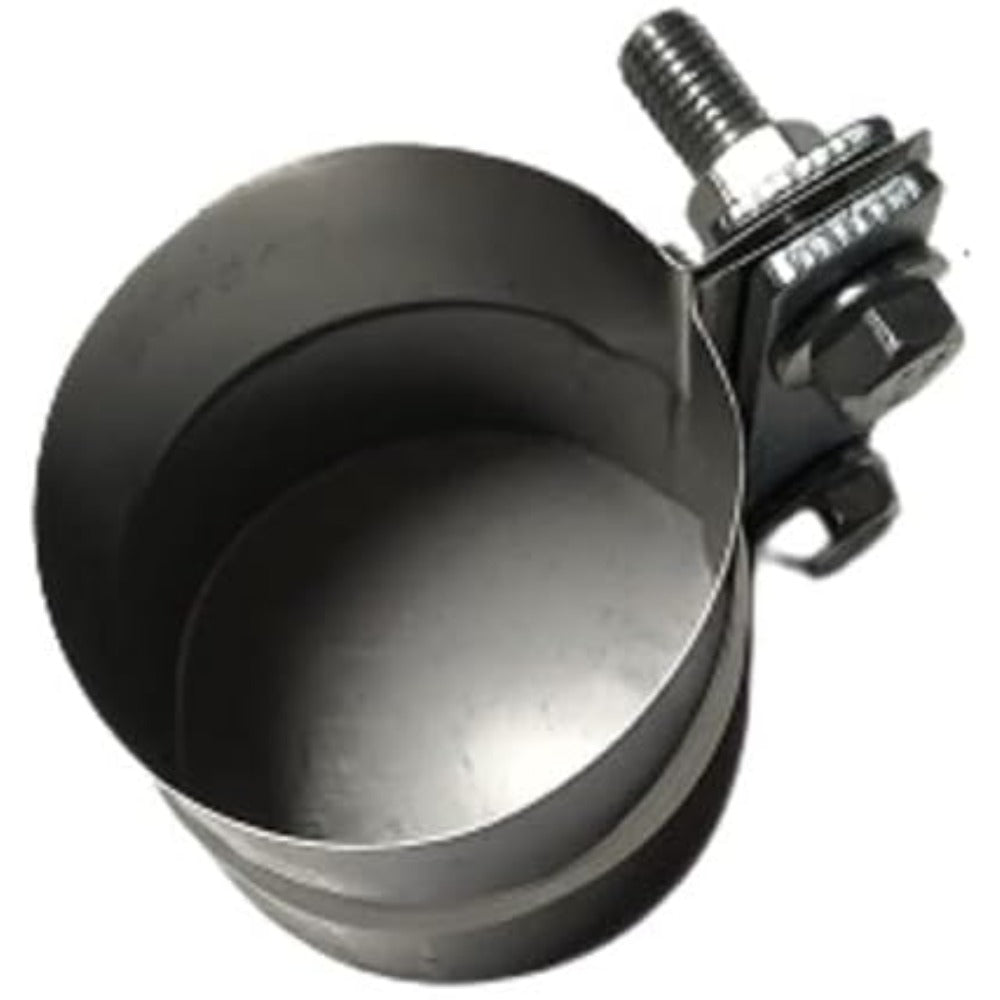 Muffler Clamp 3244167 for Caterpillar CAT 320C 320D 323D Excavator C6.4 3066 Engine - KUDUPARTS