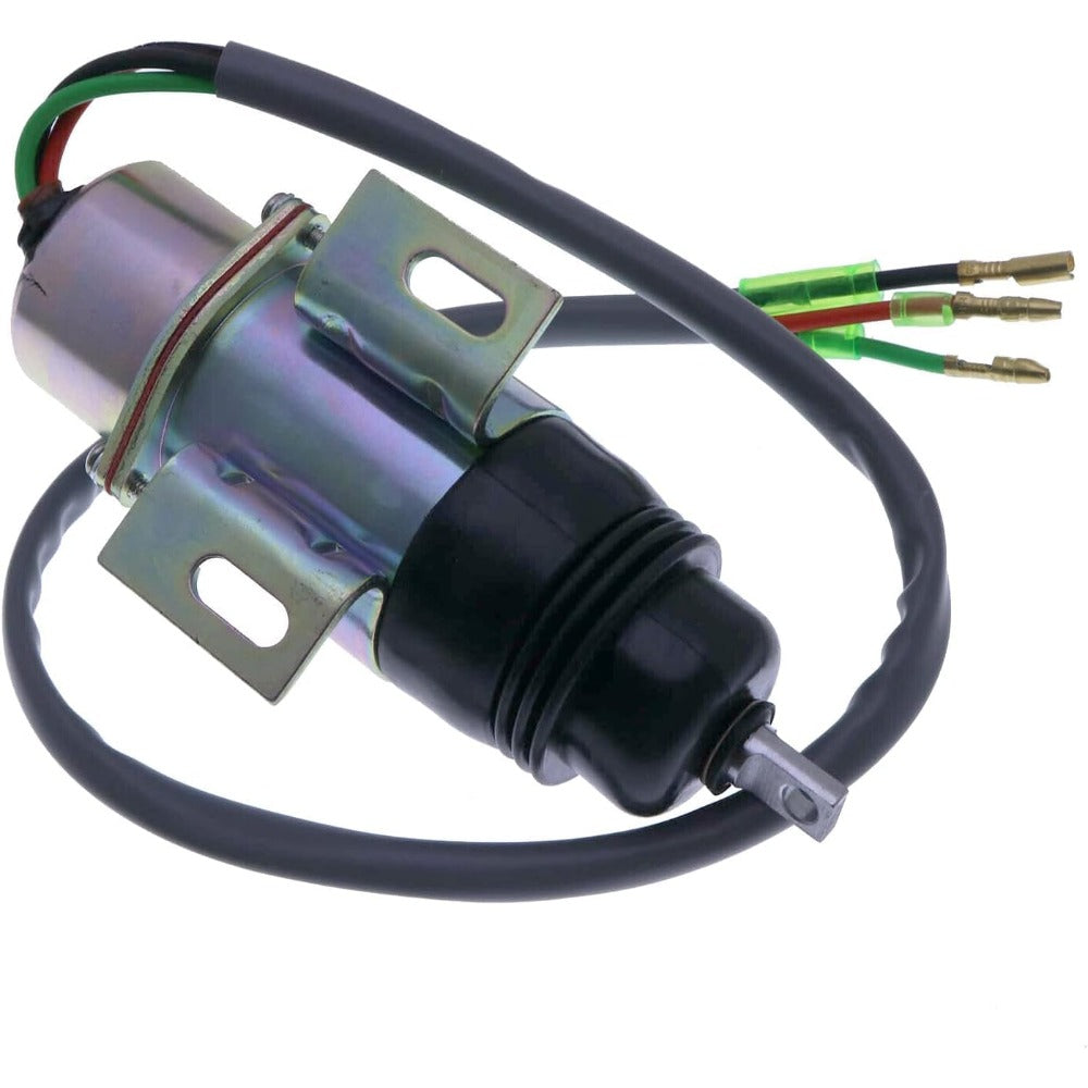 12V Stop Solenoid 894453-3411 8-94453341-0 for Isuzu Engine 4JG1 4JG2 6BG1 6BB1 6B61 4J62 4J61 - KUDUPARTS