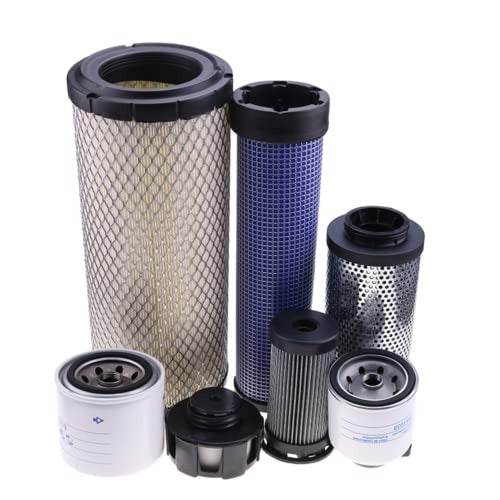 1000/2000 Hour Filter Kit 7316227 for Bobcat Engine iT4 Loader S550 S590 T550 T590 - KUDUPARTS