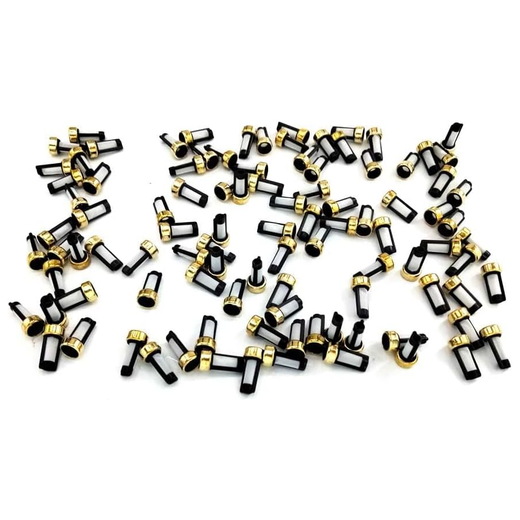 100 Pieces Fuel Injector Basket Micro Filter ASNU03C - KUDUPARTS