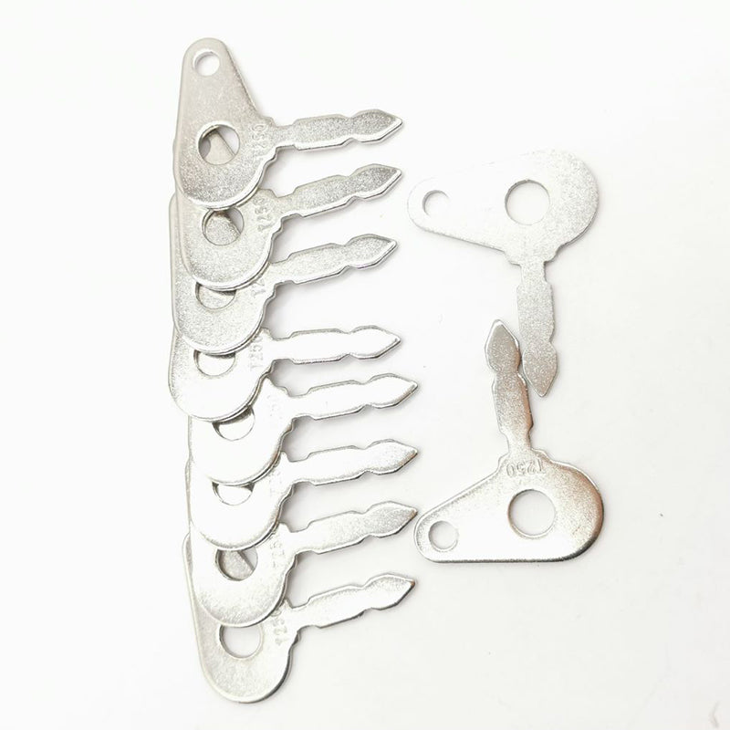 10 Ignition Key For Lucas Ford New Holland Case Tractor T250 8223438 54324157 Ship to US - KUDUPARTS