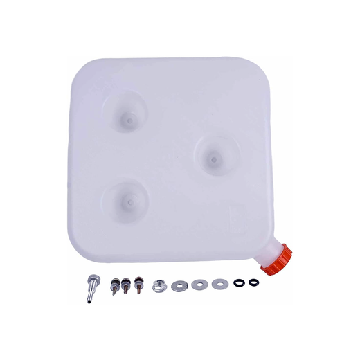 10L Plastic Gas Fuel Storage Tank with Screw Kit for Car Truck Air Van Parking Heater - KUDUPARTS