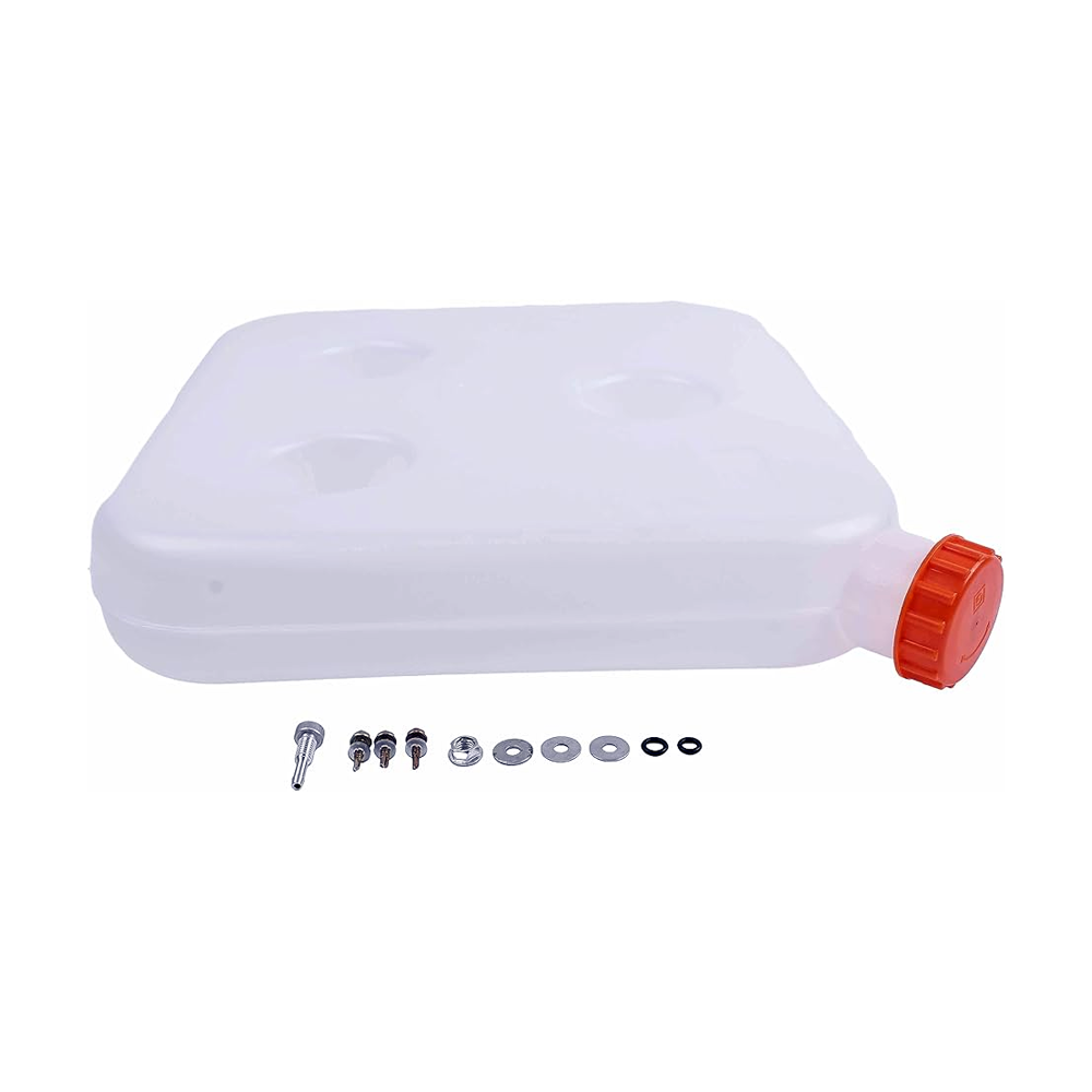 10L Plastic Gas Fuel Storage Tank with Screw Kit for Car Truck Air Van Parking Heater