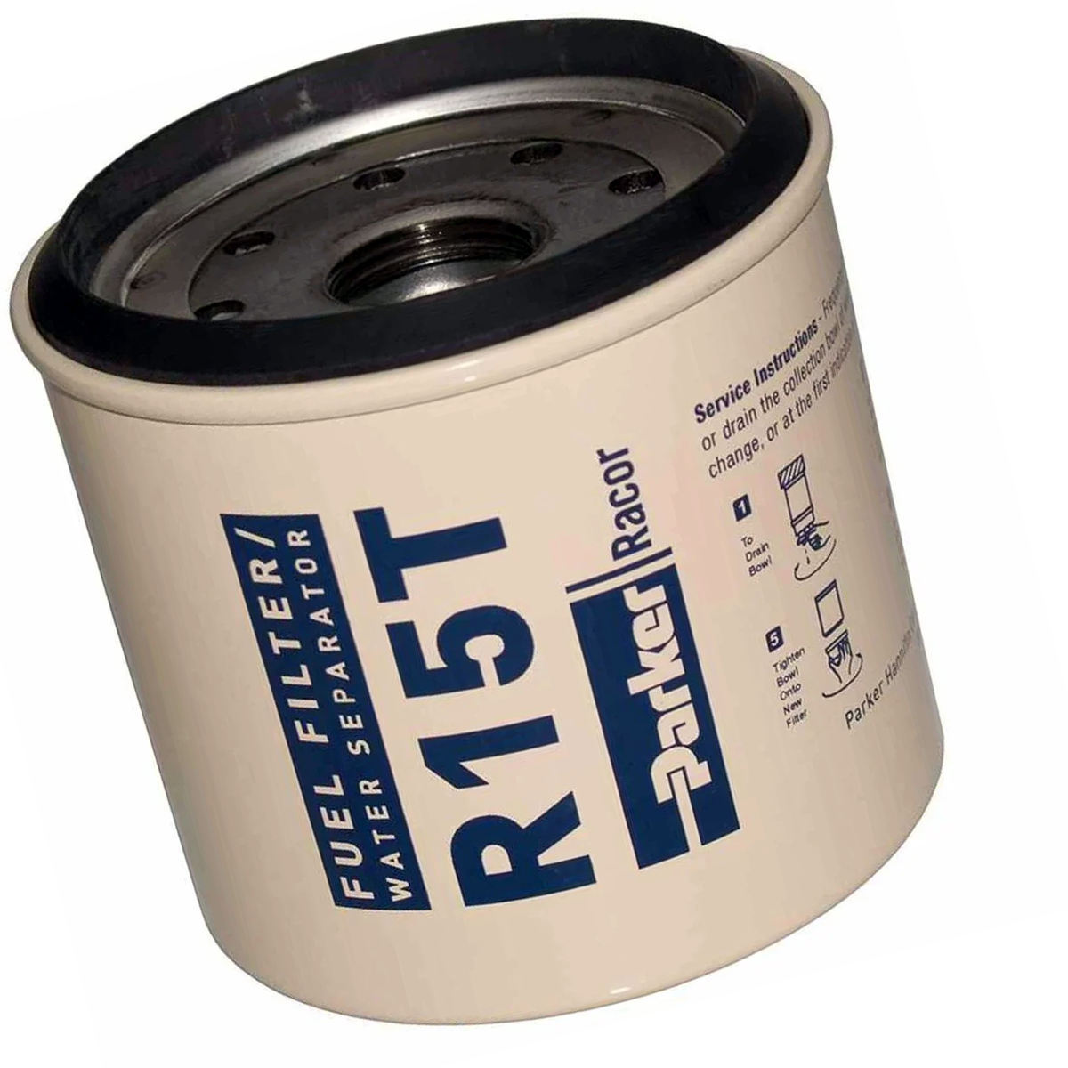 10 Micron Spin-On Fuel Filter R15T for Racor 215R Series – KUDUPARTS