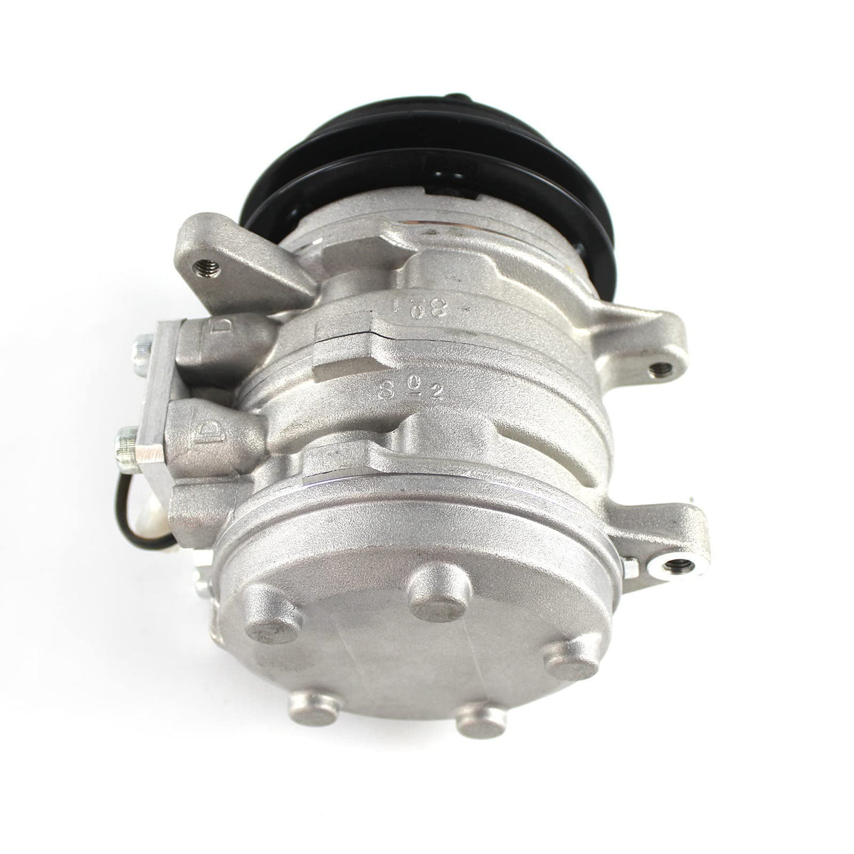 10P08E A/C Compressor 447200-7443 for Kubota Tractor M4900 M5700 M6800 M8200 M9000 - KUDUPARTS