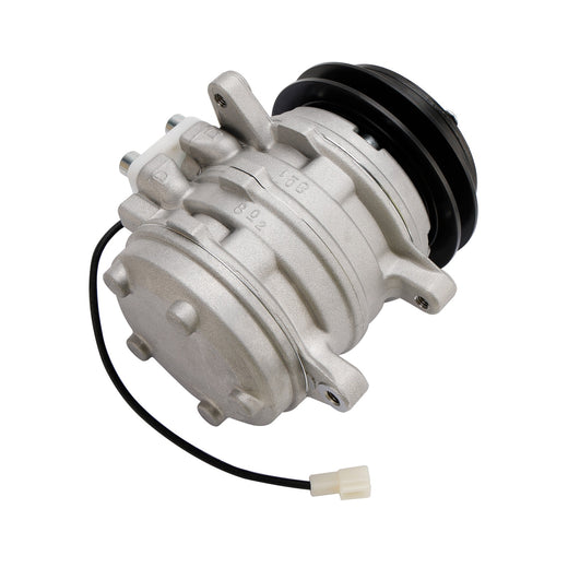 10P08E A/C Compressor 447200-7443 for Kubota Tractor M4900 M5700 M6800 M8200 M9000 - KUDUPARTS
