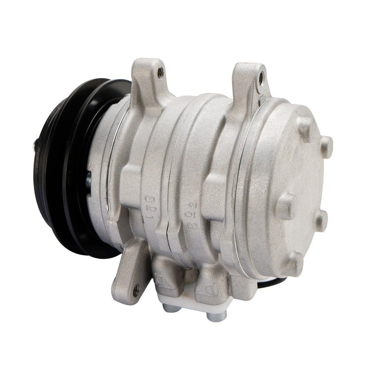 10P08E A/C Compressor 447200-7443 for Kubota Tractor M4900 M5700 M6800 M8200 M9000 - KUDUPARTS