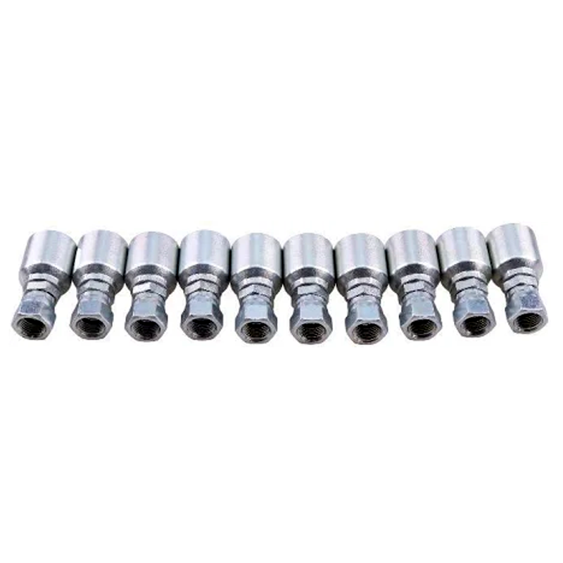 10PCS Hydraulic Hose Fitting With 1/2" Female JIC 10643-8-8 for Parker - KUDUPARTS