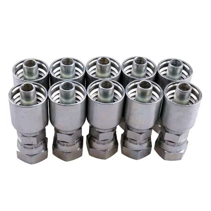 10PCS Hydraulic Hose Fitting With 1/2" Female JIC 10643-8-8 for Parker - KUDUPARTS