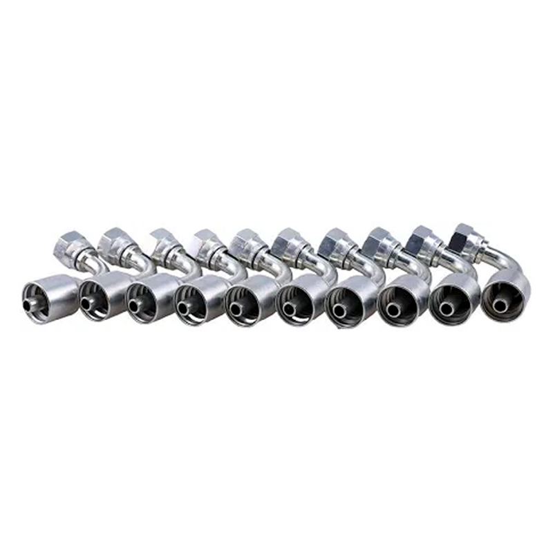 10PCS Hydraulic Hose Fitting With 1/2" Female JIC Swivel 13943-8-6 for Parker - KUDUPARTS