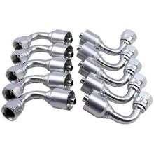 10PCS Hydraulic Hose Fitting With 1/2" Female JIC Swivel 13943-8-6 for Parker