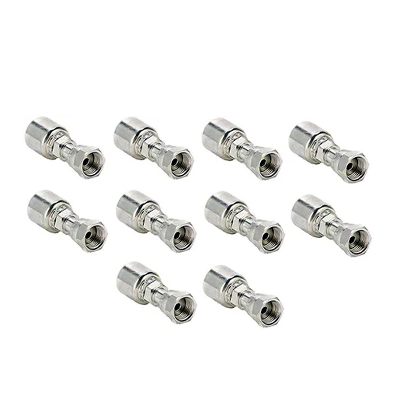 10PCS Hydraulic Hose Fitting With 1/2'' Female Seal 1JS43-8-8 for Parker - KUDUPARTS