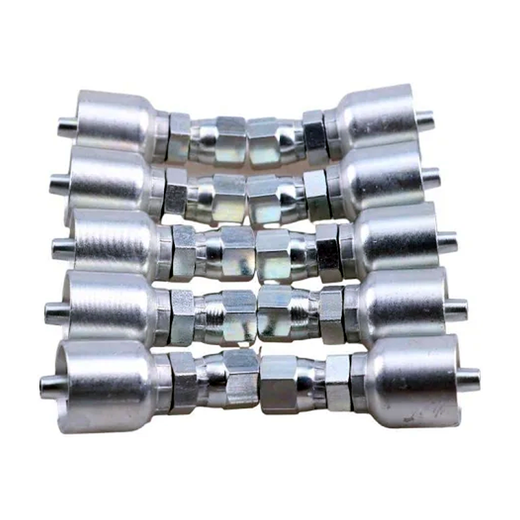 10PCS Hydraulic Hose Fitting With 1/4" Female JIC Swivel 10643-4-4 for Parker - KUDUPARTS