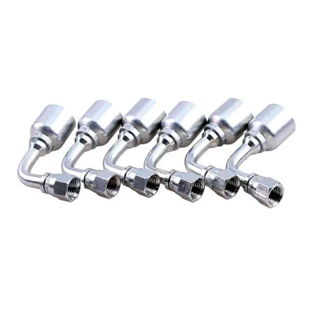 10PCS Hydraulic Hose Fitting With 1/4'' Female JIC 13943-4-4 for Parker - KUDUPARTS