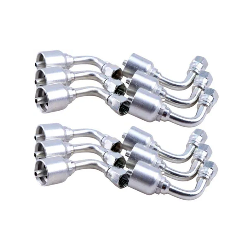 10PCS Hydraulic Hose Fitting With 1/4'' Female JIC 13943-4-4 for Parker - KUDUPARTS