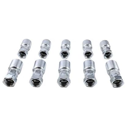10PCS Hydraulic Hose Fitting With 5/8" Female JIC Swivel Thread 10643-10-08 for Parker