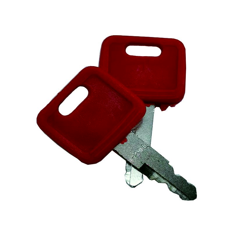 10Pack Ignition Key Fits For Hitachi John Deere Zex Excavator Heavy Equipment Ship to US - KUDUPARTS