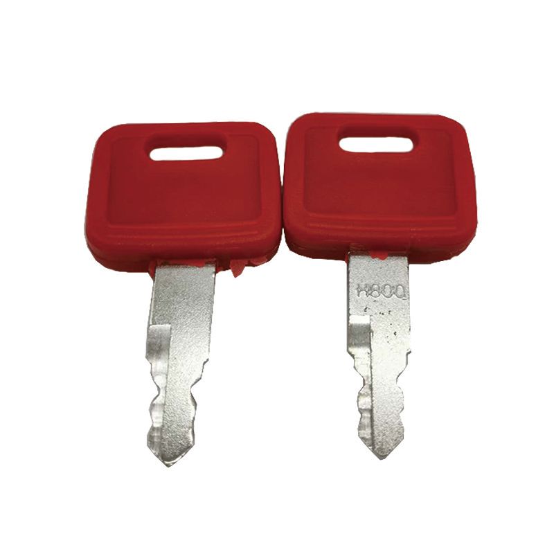 10Pack Ignition Key Fits For Hitachi John Deere Zex Excavator Heavy Equipment Ship to US - KUDUPARTS