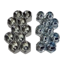 10 Pcs 1/4" JIC Cap and Plug Combo Hydraulic Fitting 2408-04 0304-C-04