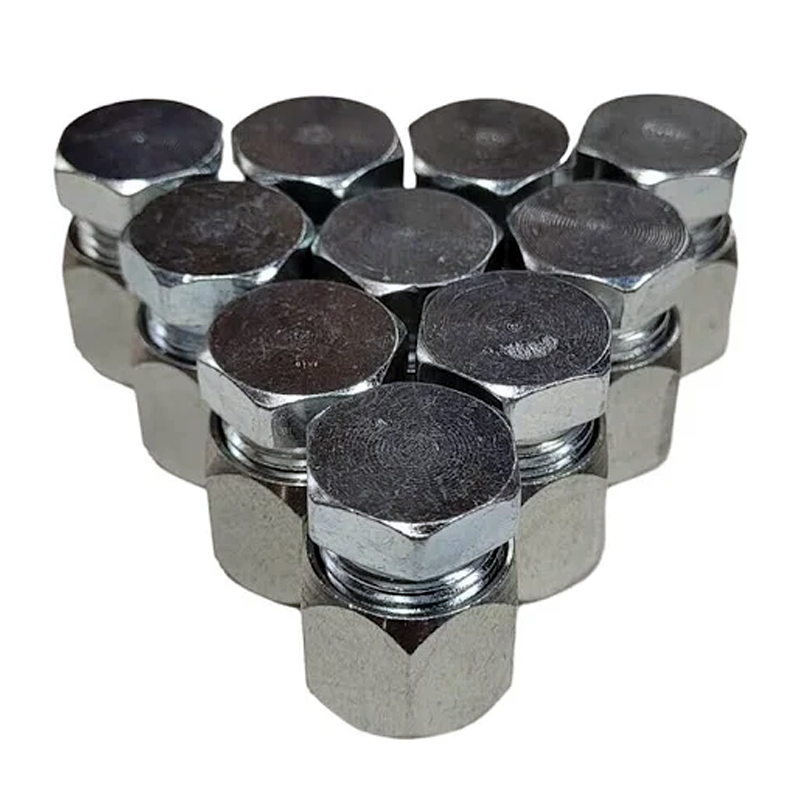 10 Pcs 5/8" JIC Cap and Plug Combo Hydraulic Fitting 2408-10 0304-C-10