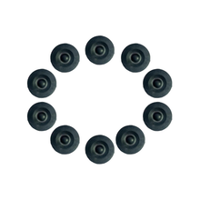 10 Pcs Black Rubber Grease Plug Hub Dust Cap TLU31-0009 085-001-SP for Dexter EZ Lube Trailer Axle